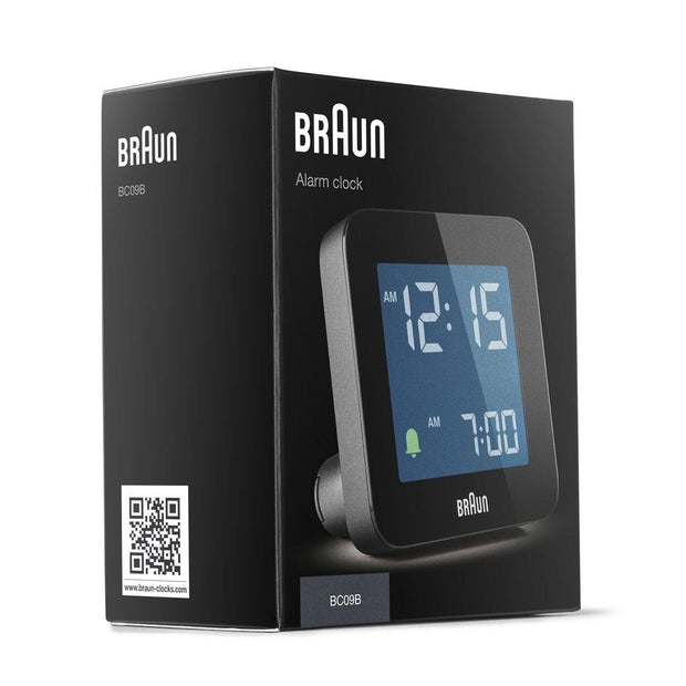 Braun - Digital Alarm Clock (BC09) - Black