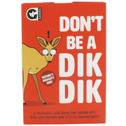 Ginger Fox - Don't Be a Dik Dik Card Game