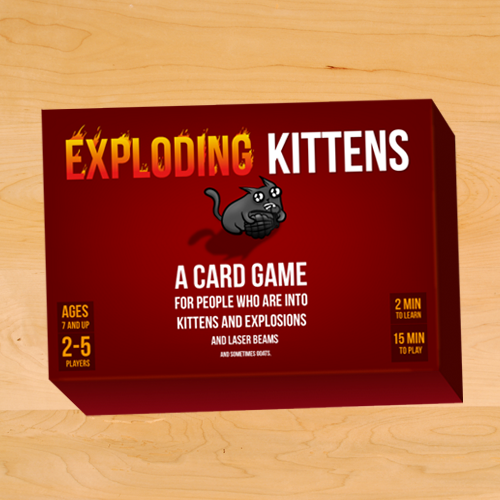 Exploding Kittens All-Ages Edition-Games-Other-OPUS Design