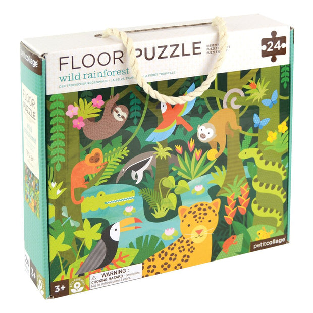 Petit Collage - Wild Rainforest Floor Puzzle
