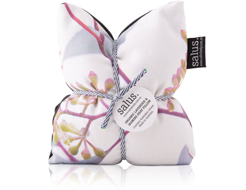Salus - Organic Lavender & Jasmine Heat Pillow: Mint Botanical
