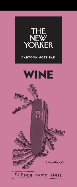 The New Yorker Cartoons Notepad - Wine