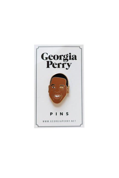 Georgia Perry - Jay-Z Enamel Pin