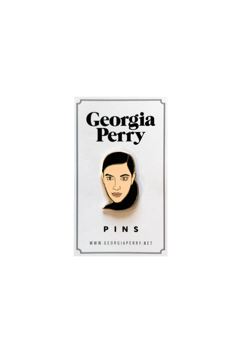 Georgia Perry - Kim K Enamel Pin