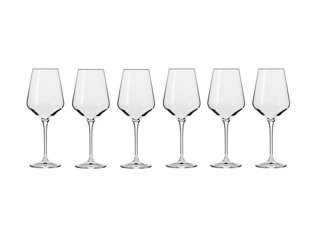 Avant-Garde White Wine Glass 390ML 6pc Gift Boxed