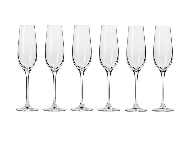 Harmony Champagne Flute 180ML 6pc Gift Boxed