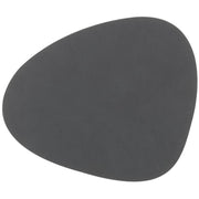 LIND DNA - Table Mat Curve Large - Nupo Anthracite