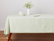 Cotton Classics Rectangular Tablecloth 230x150cm - Sage