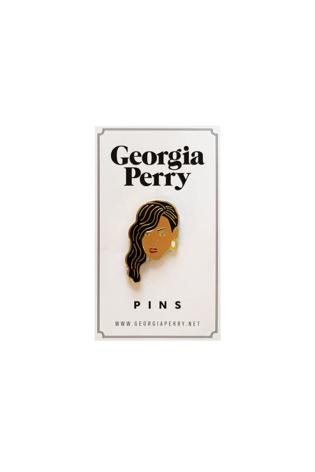 Georgia Perry - Rihanna Enamel Pin