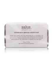 Salus - Geranium & Matcha Green Soap